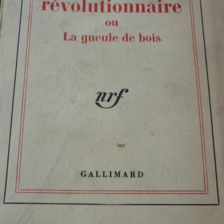 Bloc-notes d'un contre-révolutionnaire